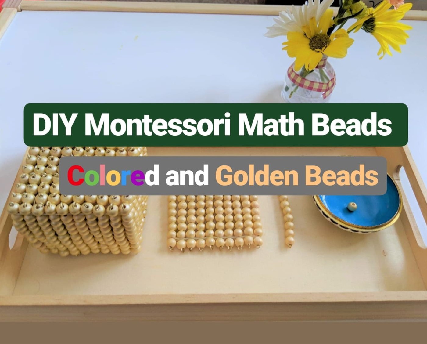 Montessori Materials: Hundred Bead Chain Mat